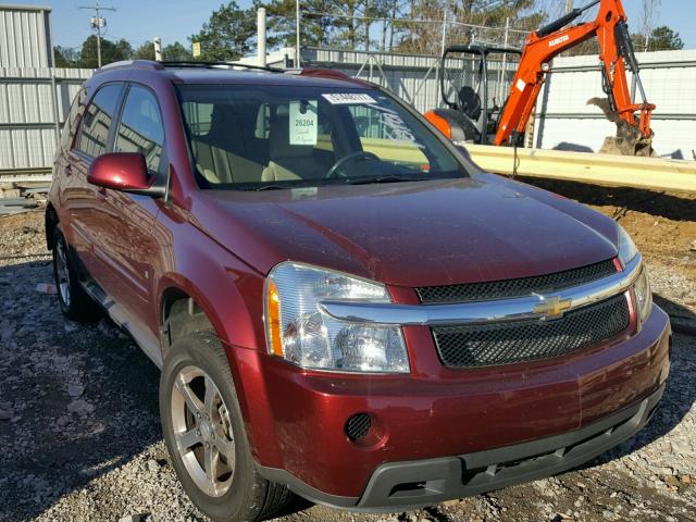 2CNDL63F176099159 - 2007 CHEVROLET EQUINOX LT MAROON photo 1