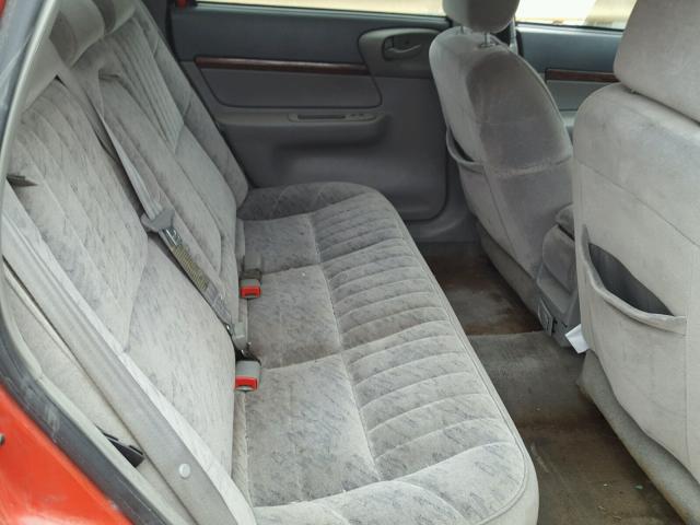 2G1WF55E2Y9284445 - 2000 CHEVROLET IMPALA RED photo 6