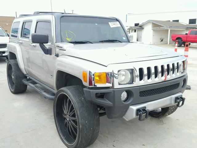 5GTEN13E398144184 - 2009 HUMMER H3 TAN photo 1