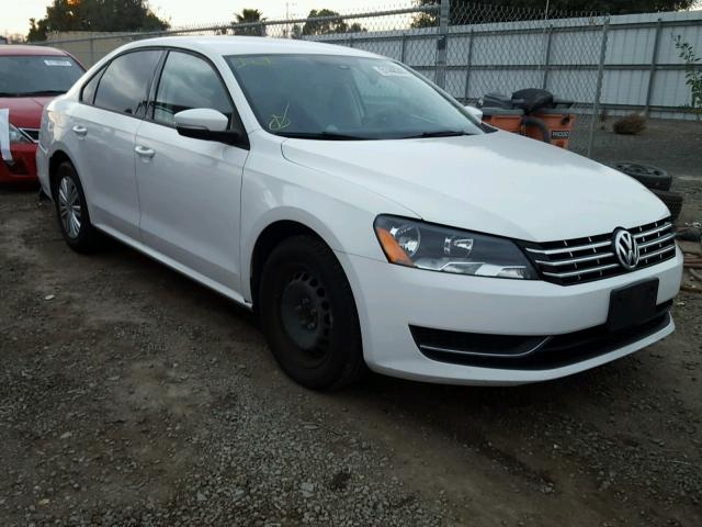 1VWAT7A39FC014819 - 2015 VOLKSWAGEN PASSAT S თეთრი ფოტო 1