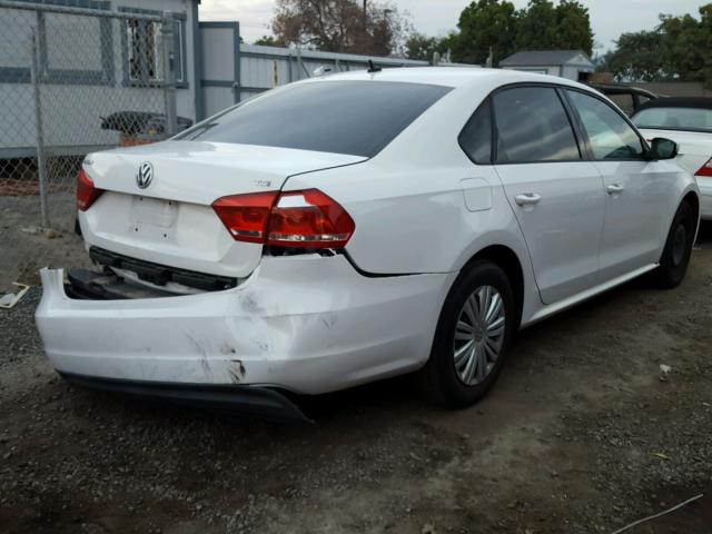 1VWAT7A39FC014819 - 2015 VOLKSWAGEN PASSAT S თეთრი ფოტო 4