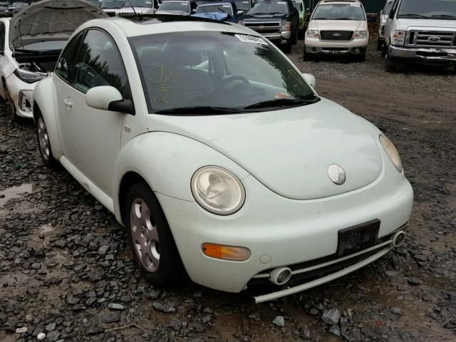 3VWCB21C52M458979 - 2002 VOLKSWAGEN NEW BEETLE 蓝色 照片 1