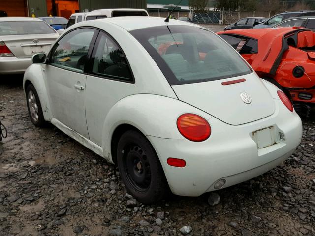 3VWCB21C52M458979 - 2002 VOLKSWAGEN NEW BEETLE 蓝色 照片 3