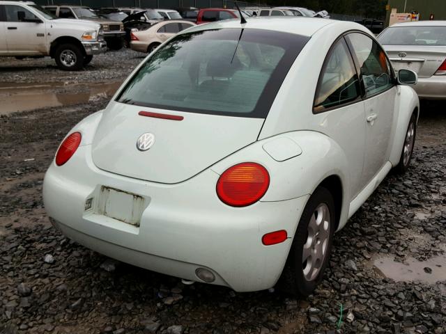 3VWCB21C52M458979 - 2002 VOLKSWAGEN NEW BEETLE 蓝色 照片 4