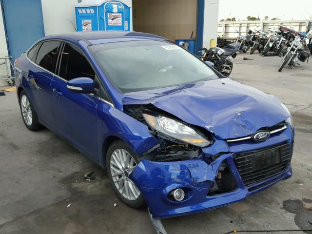 1FADP3J22EL348814 - 2014 FORD FOCUS TITA BLUE photo 1