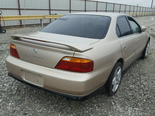 19UUA5660YA045941 - 2000 ACURA 3.2TL GOLD photo 4