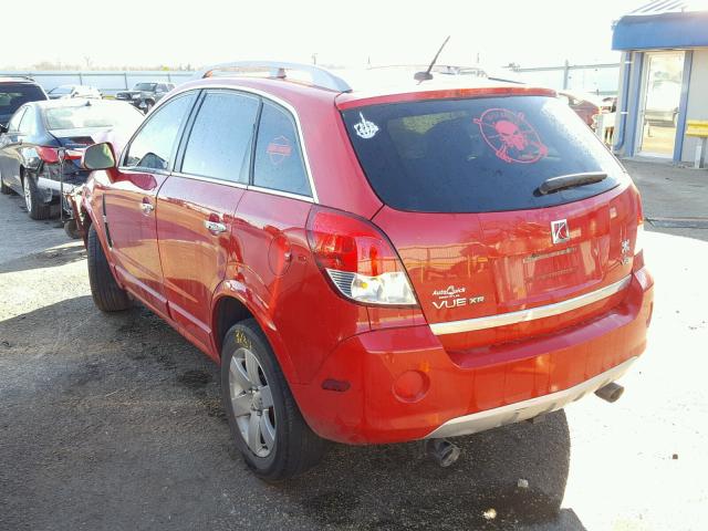 3GSCL53719S604404 - 2009 SATURN VUE XR RED photo 3