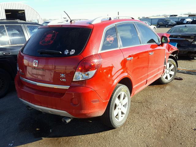 3GSCL53719S604404 - 2009 SATURN VUE XR RED photo 4