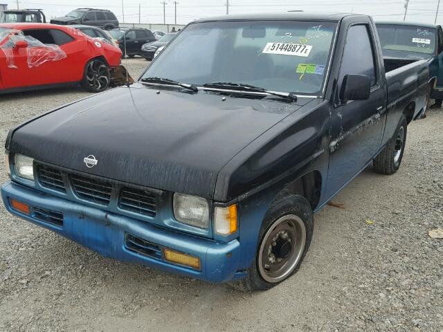 1N6SD11S2RC376968 - 1994 NISSAN TRUCK BASE BLACK photo 2