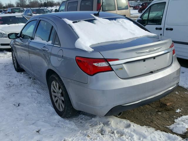 1C3CCBBGXEN106223 - 2014 CHRYSLER 200 TOURIN SILVER photo 3