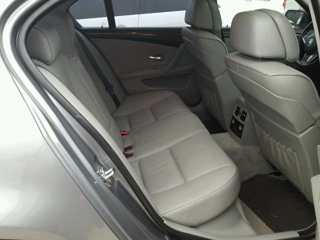 WBANV93559C133171 - 2009 BMW 535 XI GRAY photo 6