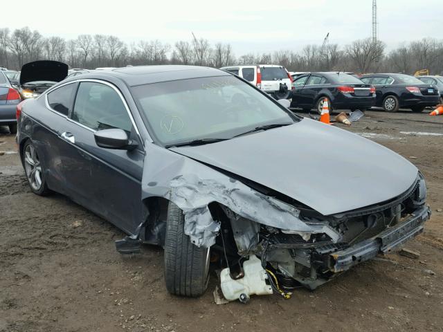 1HGCS2B84CA000976 - 2012 HONDA ACCORD EXL GRAY photo 1