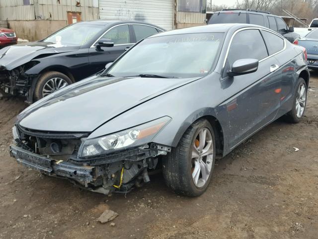 1HGCS2B84CA000976 - 2012 HONDA ACCORD EXL GRAY photo 2