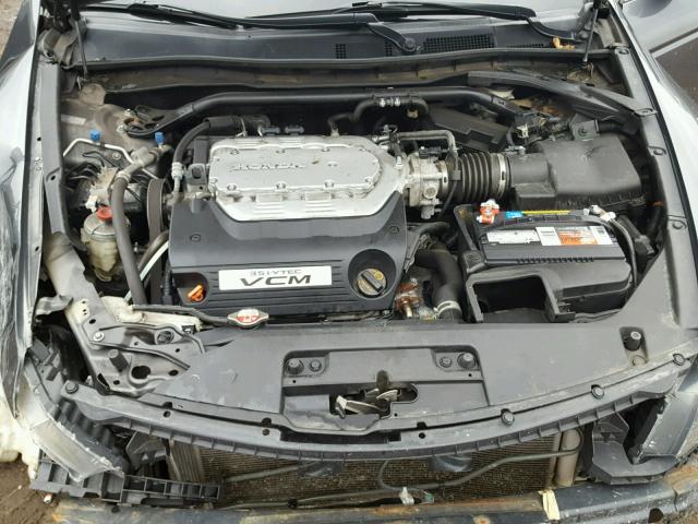 1HGCS2B84CA000976 - 2012 HONDA ACCORD EXL GRAY photo 7