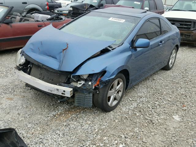 2HGFG12826H502500 - 2006 HONDA CIVIC EX 蓝色 照片 2