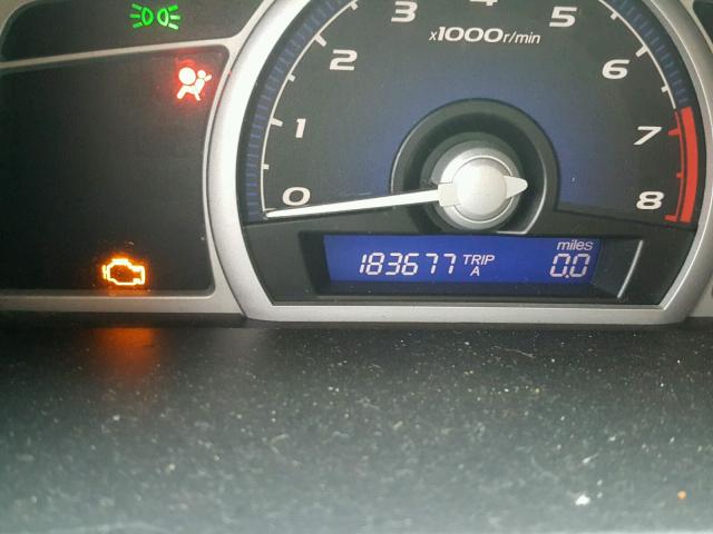 2HGFG12826H502500 - 2006 HONDA CIVIC EX 蓝色 照片 8