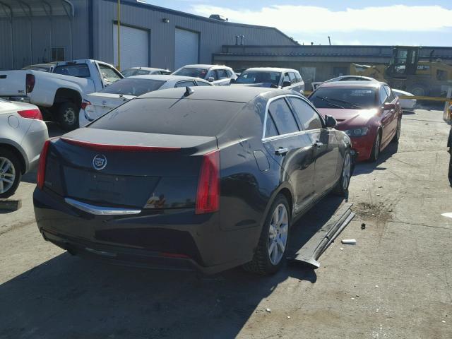 1G6AA5RA6D0111252 - 2013 CADILLAC ATS BLACK photo 4