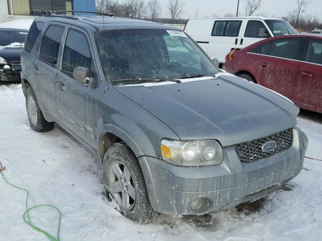 1FMCU96H16KA74815 - 2006 FORD ESCAPE HEV GREEN photo 1