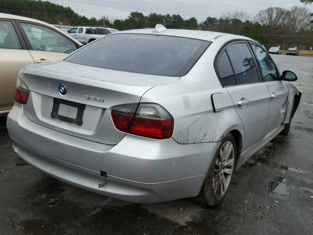 WBAVA37558NL57532 - 2008 BMW 328 I SILVER photo 4