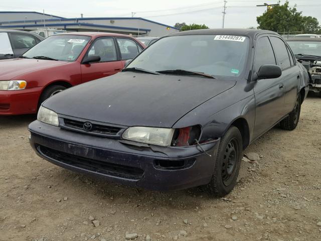 1NXBA02E6TZ440392 - 1996 TOYOTA COROLLA BLUE photo 2