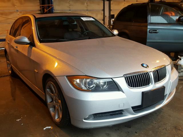 WBAVB13596KX37267 - 2006 BMW 325 I SILVER photo 1