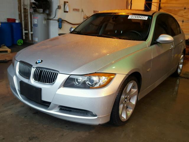 WBAVB13596KX37267 - 2006 BMW 325 I SILVER photo 2