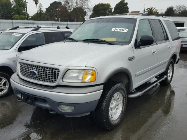 1FMPU16LX1LA28359 - 2001 FORD EXPEDITION SILVER photo 2