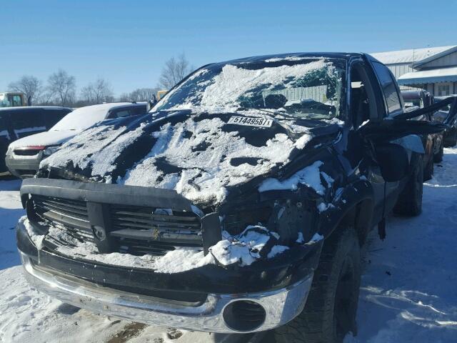 1D7HU18266S705102 - 2006 DODGE RAM 1500 S BLACK photo 2