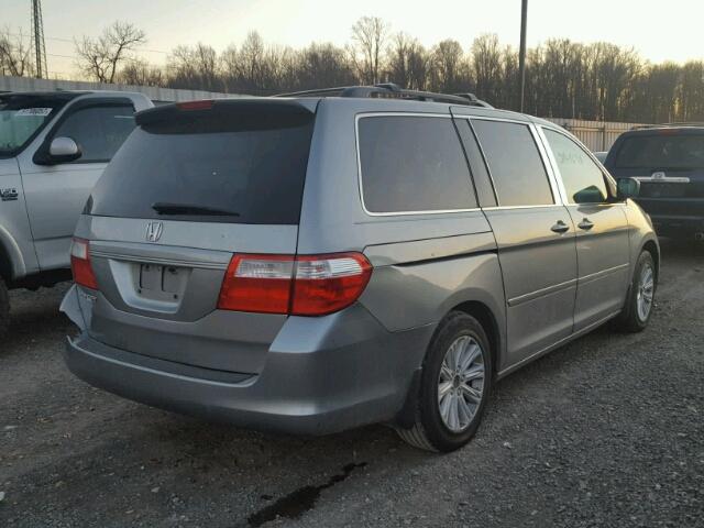 5FNRL38796B065960 - 2006 HONDA ODYSSEY EX GREEN photo 4