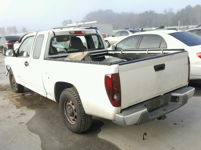 1GCCS198658209466 - 2005 CHEVROLET COLORADO WHITE photo 3