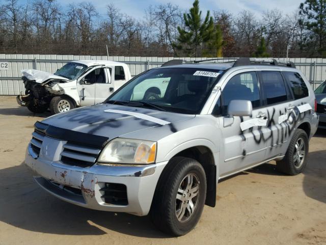 4A4MM31S54E068979 - 2004 MITSUBISHI ENDEAVOR X SILVER photo 2