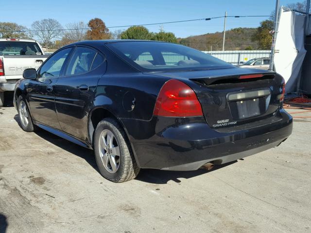 2G2WS522351222256 - 2005 PONTIAC GRAND PRIX Սև լուսանկար 3