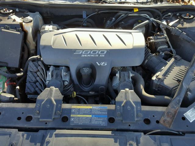 2G2WS522351222256 - 2005 PONTIAC GRAND PRIX Սև լուսանկար 7