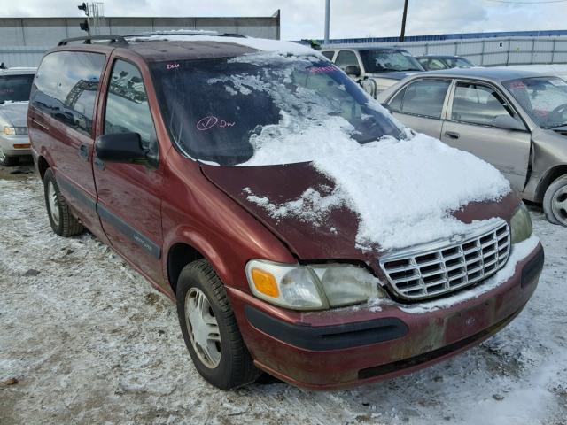 1GNDX03E7YD300490 - 2000 CHEVROLET VENTURE RED photo 1