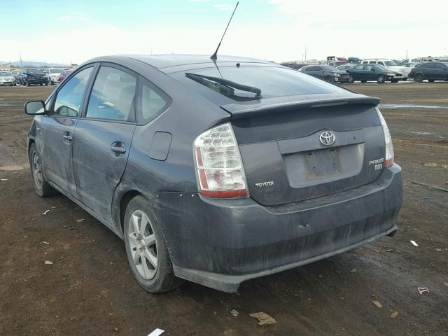 JTDKB20U073213363 - 2007 TOYOTA PRIUS GRAY photo 3