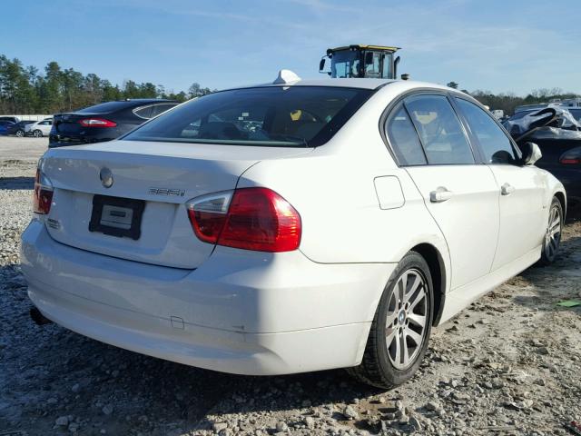 WBAVB13536KX38267 - 2006 BMW 325 I WHITE photo 4