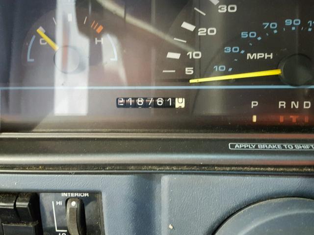 1G3AJ5541T6339586 - 1996 OLDSMOBILE CIERA SL BLUE photo 8