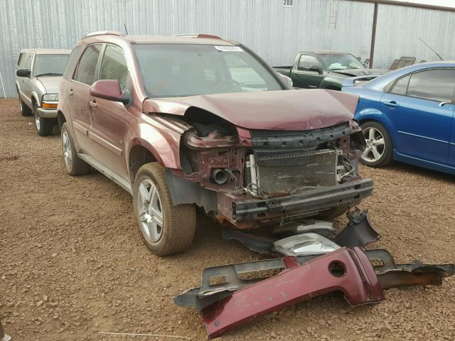 2CNDL63F576246809 - 2007 CHEVROLET EQUINOX LT MAROON photo 1