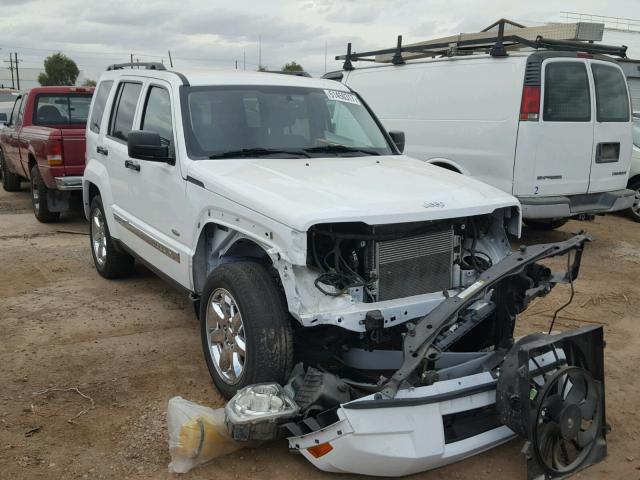 1C4PJLAK3CW213961 - 2012 JEEP LIBERTY SP WHITE photo 1