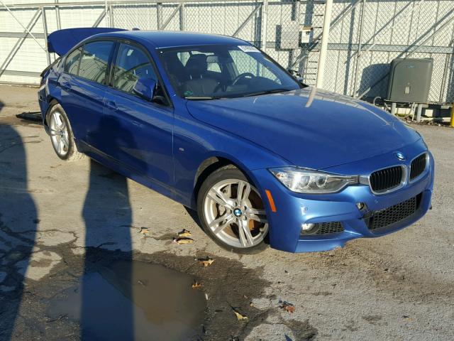 WBA3B3C5XFF548638 - 2015 BMW 328 XI BLUE photo 1