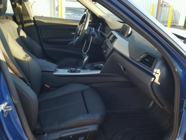 WBA3B3C5XFF548638 - 2015 BMW 328 XI BLUE photo 5