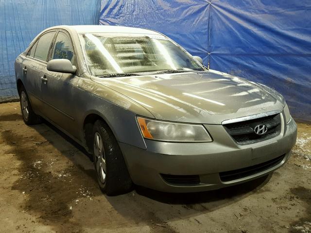 5NPET46C57H248425 - 2007 HYUNDAI SONATA GLS GREEN photo 1