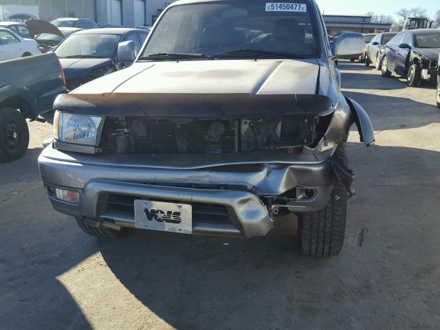 JT3HN87R920387727 - 2002 TOYOTA 4RUNNER LI SILVER photo 9