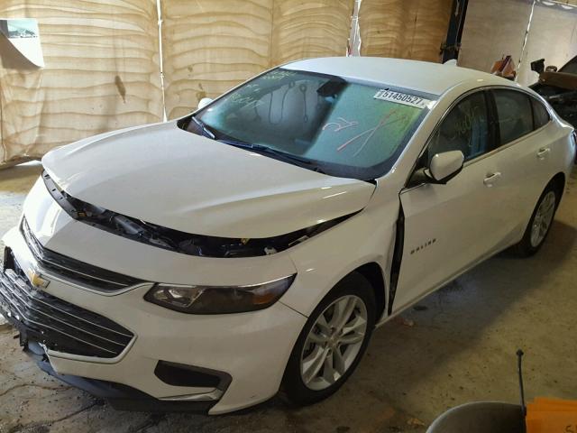 1G1ZJ5SUXGF296047 - 2016 CHEVROLET MALIBU HYB თეთრი ფოტო 2
