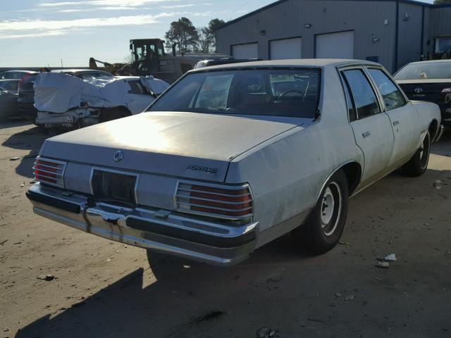 2L69Y8P170353 - 1978 PONTIAC CATALINA GRAY photo 4