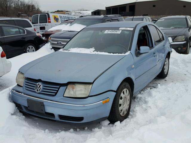 3VWRK69MX5M023135 - 2005 VOLKSWAGEN JETTA GL BLUE photo 2