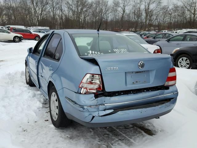 3VWRK69MX5M023135 - 2005 VOLKSWAGEN JETTA GL BLUE photo 3