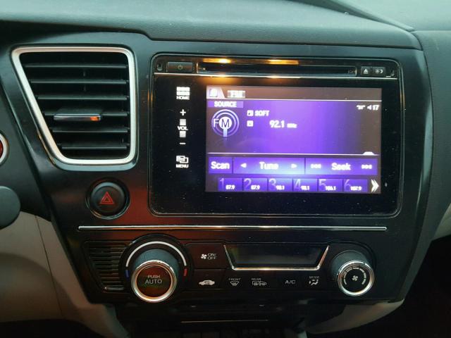 19XFB2F95FE205576 - 2015 HONDA CIVIC EXL GRAY photo 9