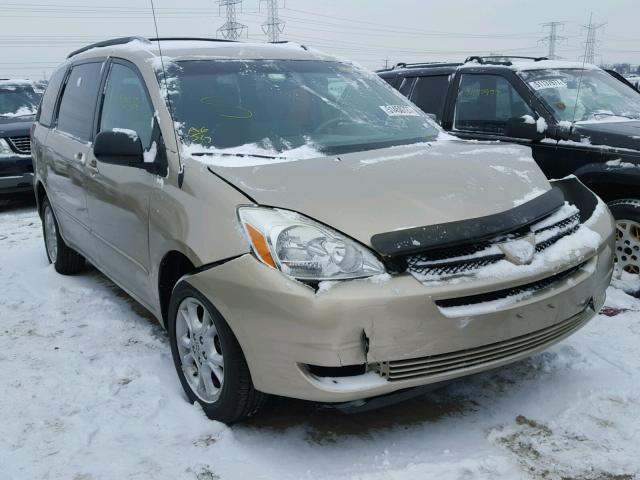 5TDBA23C34S014825 - 2004 TOYOTA SIENNA LE GOLD photo 1