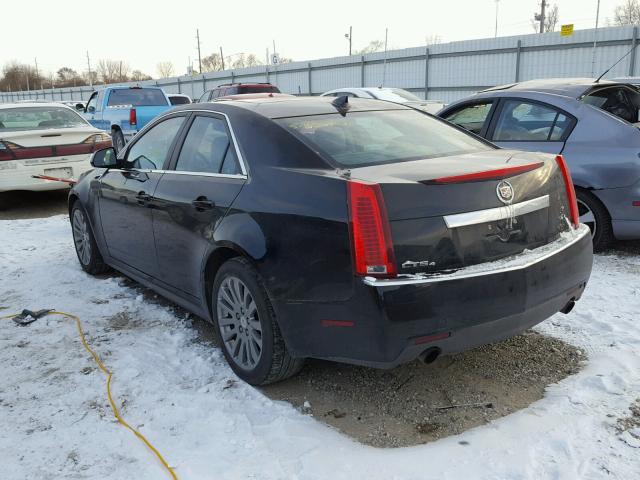 1G6DL5EY2B0100689 - 2011 CADILLAC CTS PERFOR BLACK photo 3